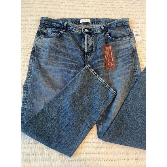 MOUSSY CARVERS SLIM TAPERED JEAN BLUE 36x30 NEW NWT - Picture 5 of 11